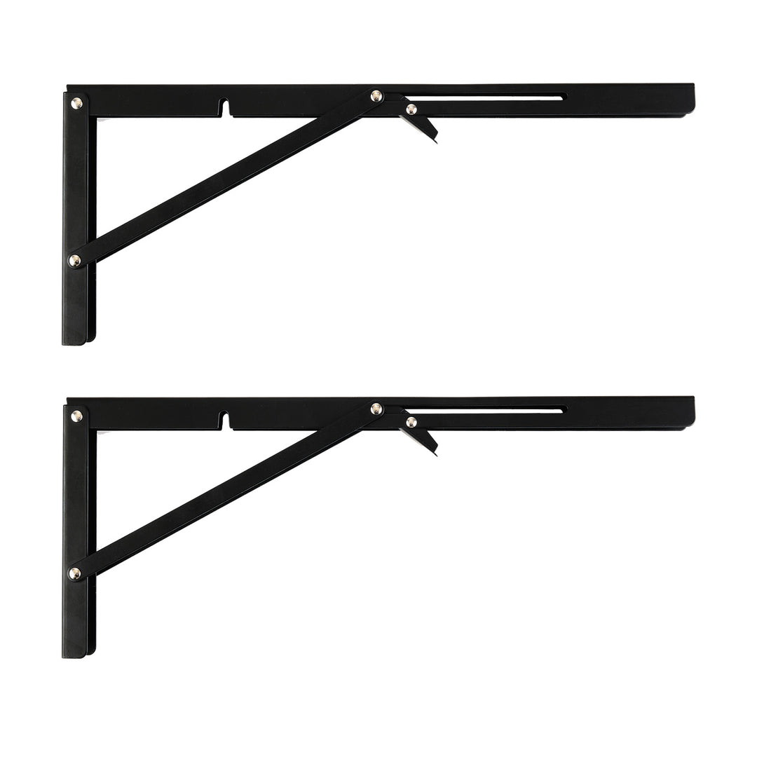 Maclean falipolc összecsukható tartója, min. 350 mm, max. 700 mm, max. 50 kg, 2 db, MC-196