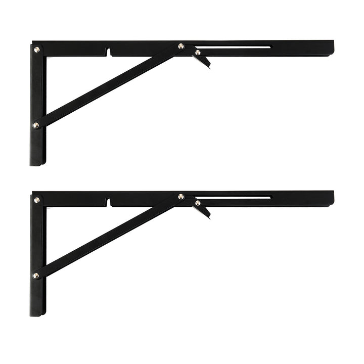 Maclean falipolc összecsukható tartója, min. 350 mm, max. 700 mm, max. 50 kg, 2 db, MC-196