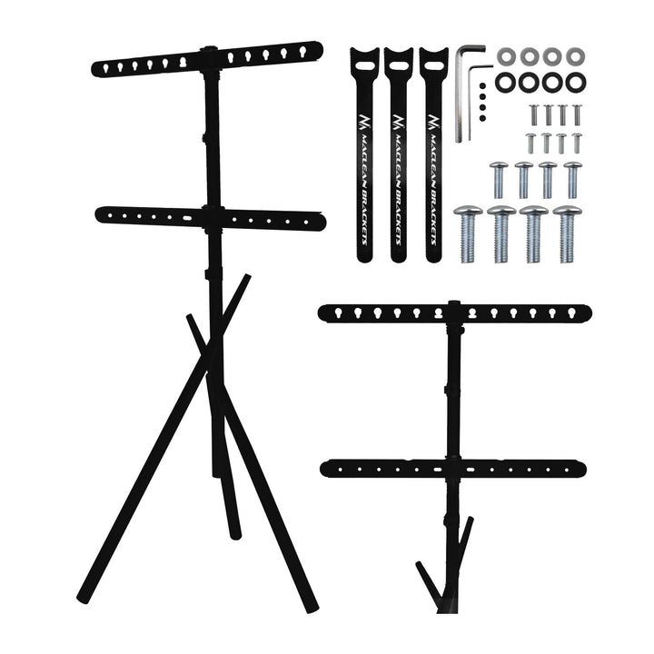 Maclean TV-tartó / padlóállvány, 37–80", max. VESA 600x400, max. 60 kg, MC-182 B