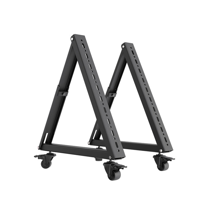 Maclean TV-állvány / padlóállvány, 37–80", max. VESA 800x400, max. 75 kg, mozgatható, kerékzárral, MC-183