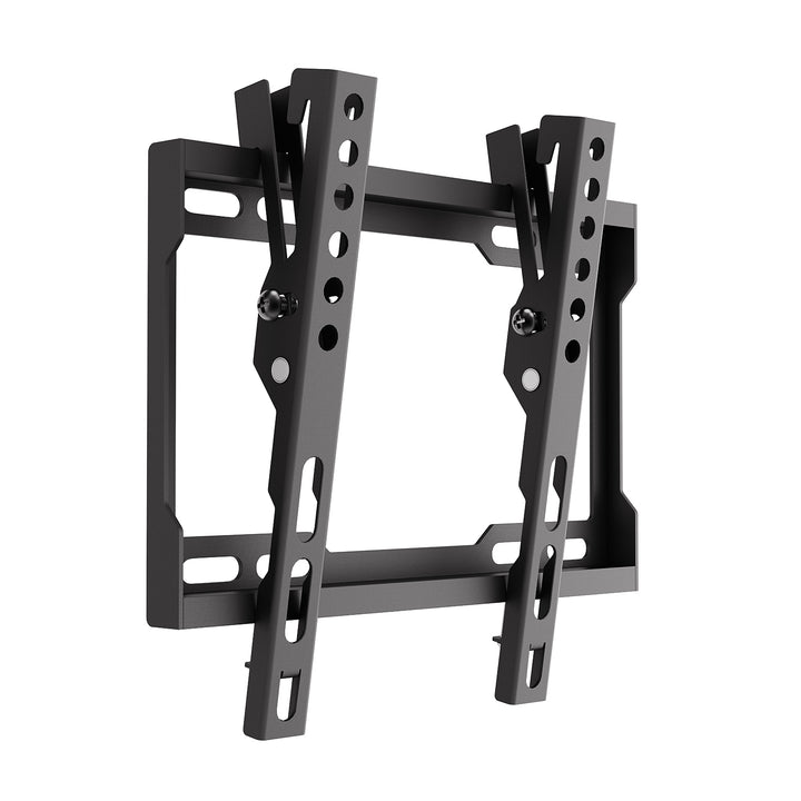 Maclean TV-tartó / akasztó, max. VESA 200x200, 13–43", 45 kg-ig, fekete, dőlésszög-beállítás 0°–-8°, MC-186