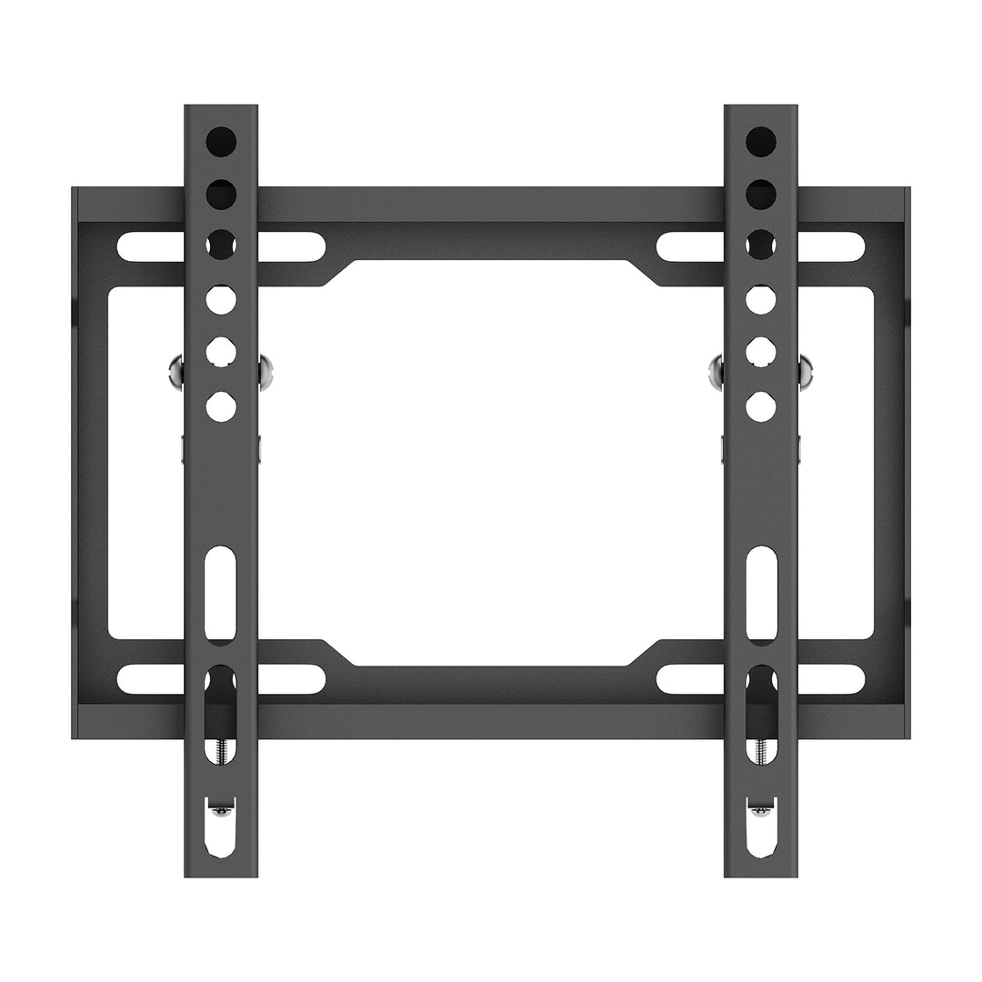 Maclean TV-tartó / akasztó, max. VESA 200x200, 13–43", 45 kg-ig, fekete, dőlésszög-beállítás 0°–-8°, MC-186