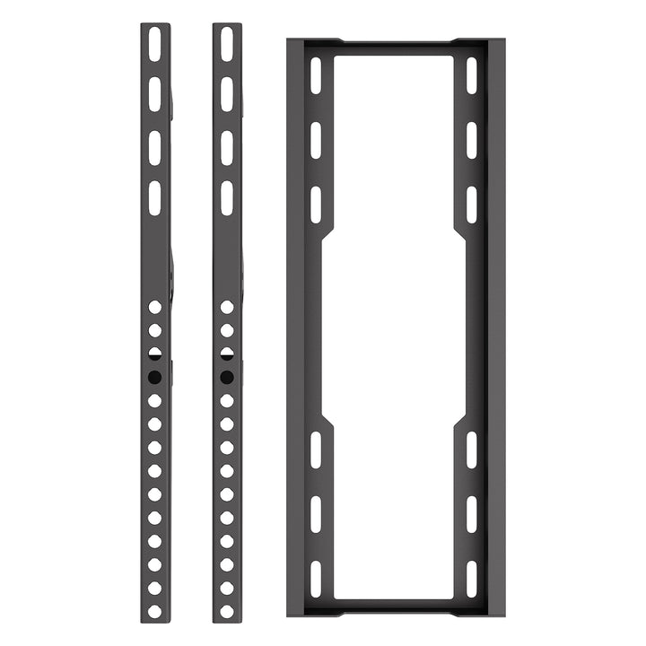 Maclean TV-tartó / akasztó, max. VESA 400x400, 32–75", 45 kg-ig, fekete, dőlésszög-beállítás 0°–-8°, MC-187