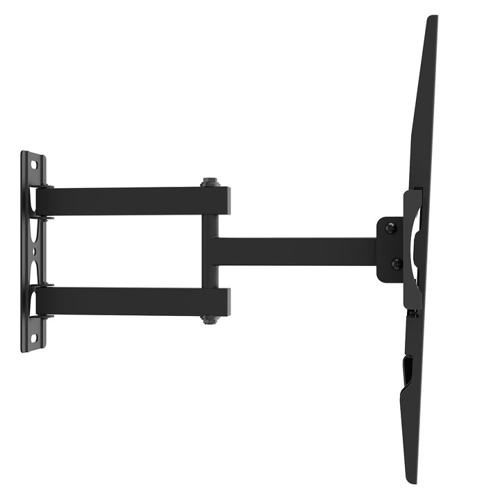 Maclean TV-tartó / akasztó, max. VESA 400x400, 32–55", 30 kg-ig, fekete, dőlésszög-beállítás +2°–-10° és forgás +90°–-90°, MC-191