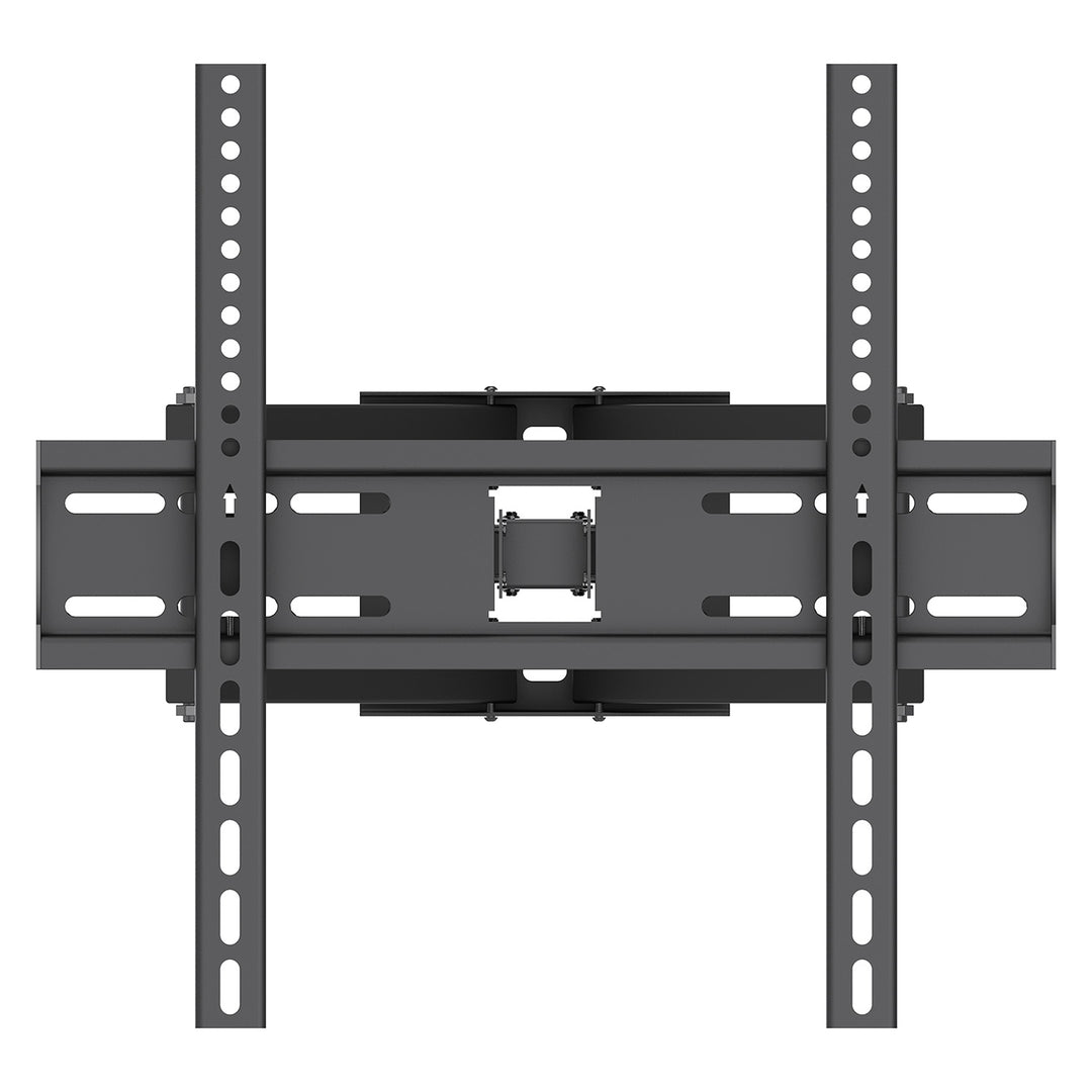 Maclean TV-tartó / akasztó, max. VESA 400x400, 32–70", 40 kg-ig, fekete, dőlésszög-beállítás +12°–-12° és forgás +60°–-60°, MC-192