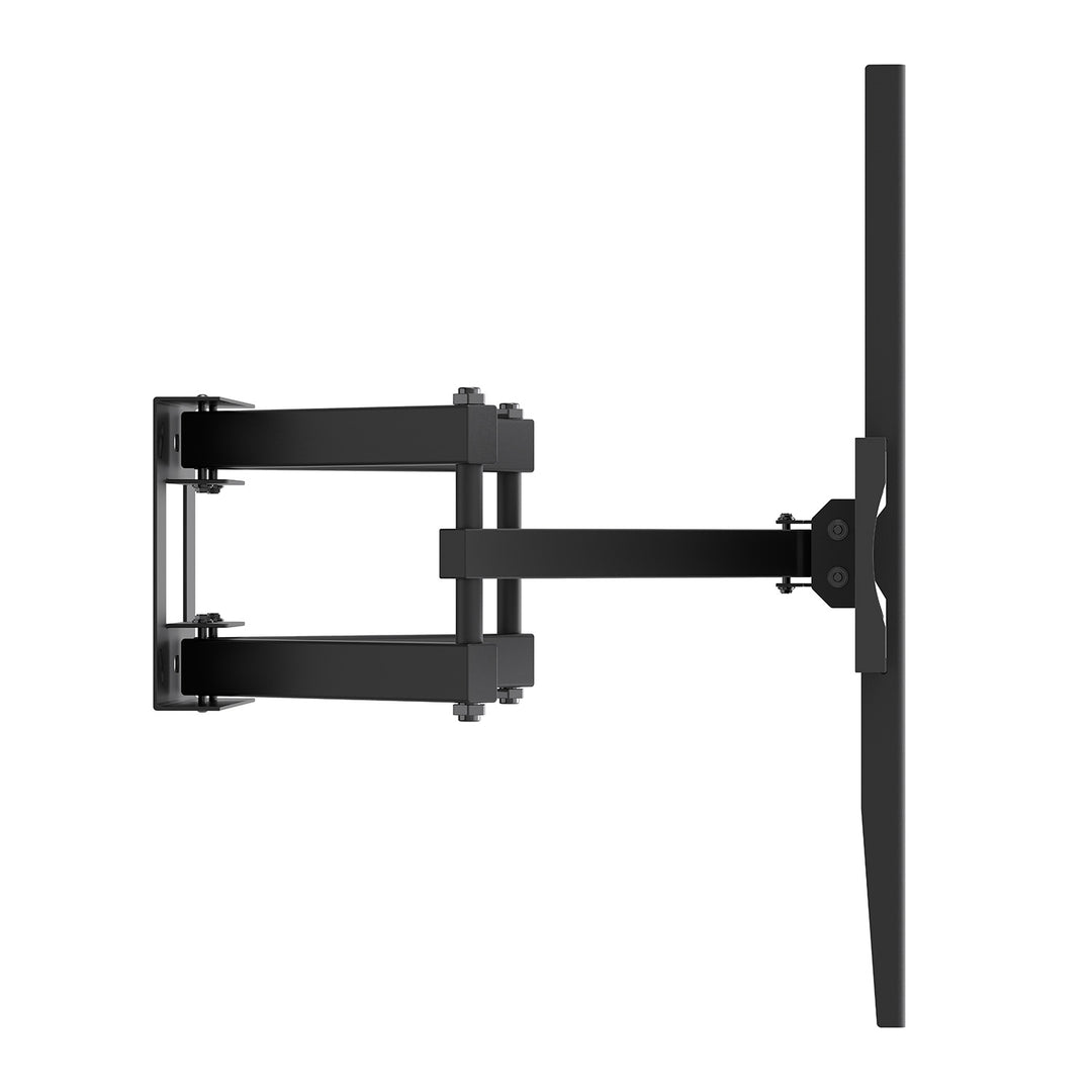 Maclean TV-tartó / akasztó, max. VESA 400x400, 32–70", 40 kg-ig, fekete, dőlésszög-beállítás +12°–-12° és forgás +60°–-60°, MC-192