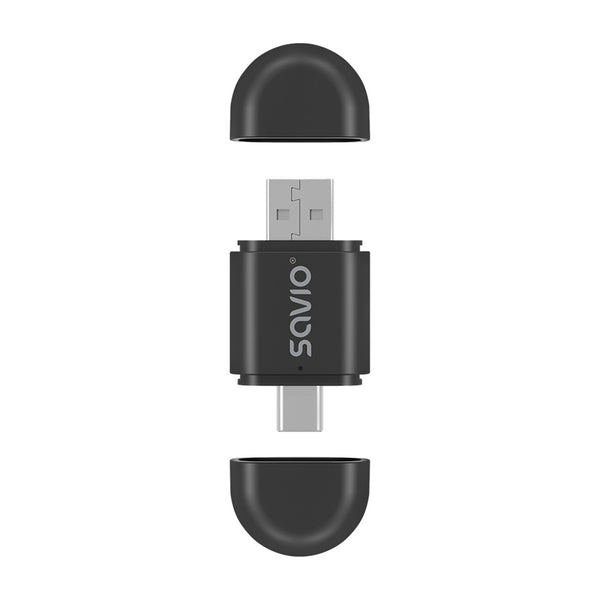Bezprzewodowy adapter Savio, CarPlay, Android Auto, Bluetooth, Wi-Fi, SAVTR-17