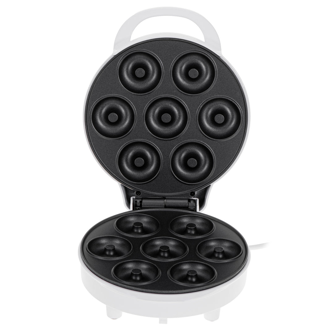 Adler fánksütő, 7 fánkhoz, tapadásmentes bevonattal, fehér, 1500W, AD 3075