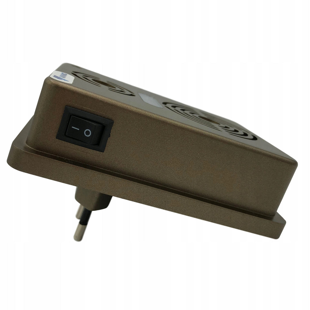 Rágcsáló, nyest, egérriasztó Viano, ultrahangos generátor, radar, két hangszóró, Duo Gold