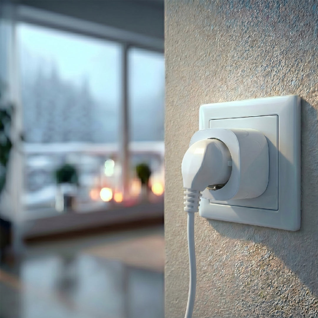 GreenBlue távirányítású konnektorok, 3 db, programozható, hatótávolság 30 m-ig, 220–240 V AC, 50/60 Hz, 16 A, 433 MHz, GB313 F