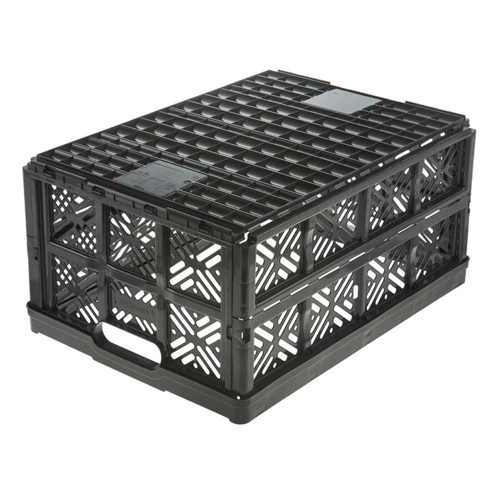 Keeeper Ida összecsukható kosár, 32L, fekete, Tartós és könnyen tisztítható