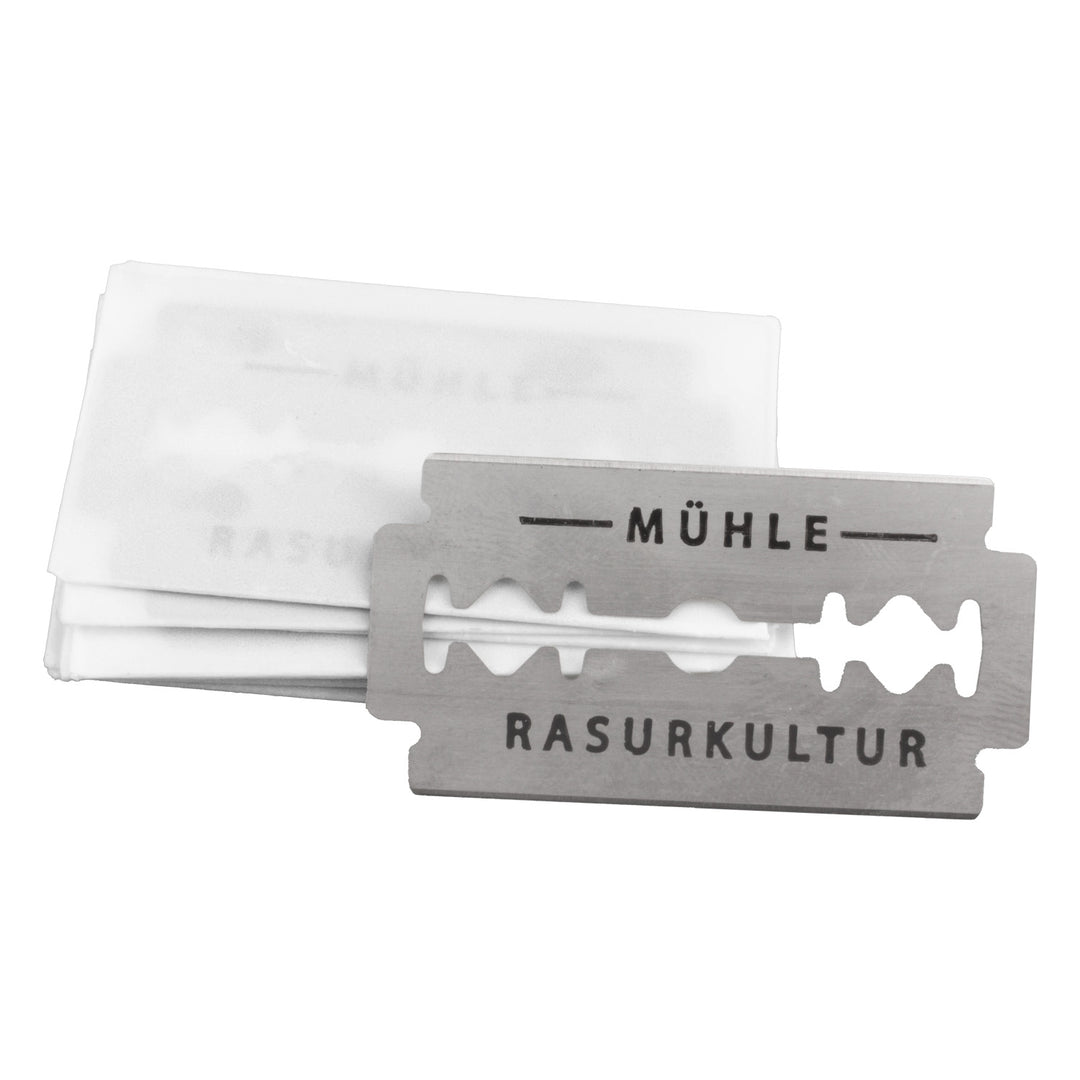 MÜHLE borotvapengék, rozsdamentes acél, 10 darab, közepes élesség, K1
