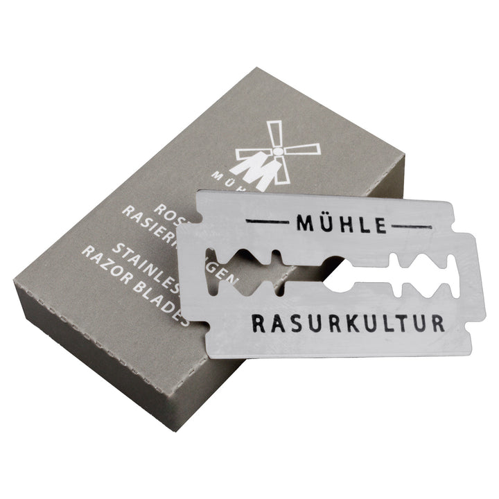 MÜHLE borotvapengék, rozsdamentes acél, 10 darab, közepes élesség, K1