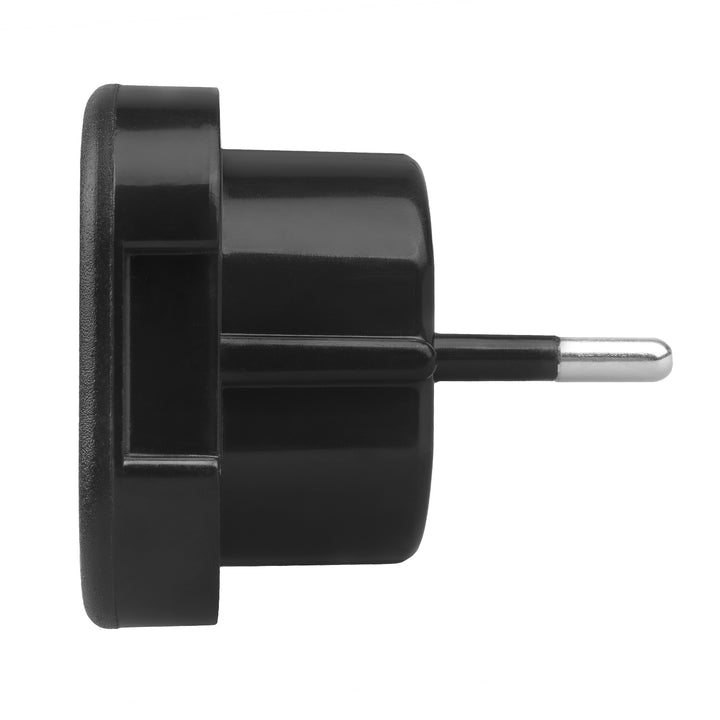 Maclean brit csatlakozóaljzat EU-csatlakozó adapter, fekete, MCE72, 2 db