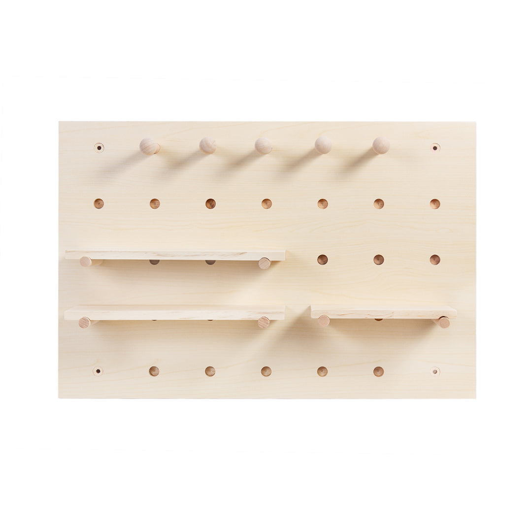 Maclean fa tábla szervező, világos fa színű, 40x60cm, max. 20kg, MC-130 WD, 2 db