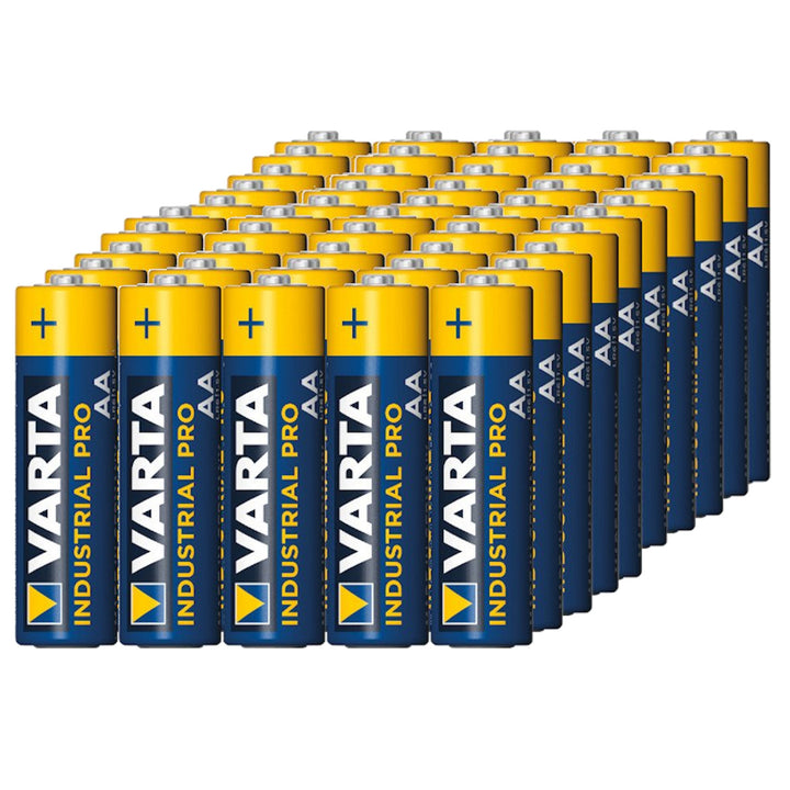 50x R-06 LR6 AA 1.5V alkáli elemek Varta Industrial 4006