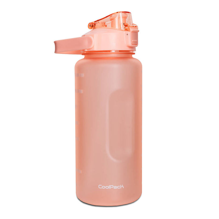 Coolpack palack, 2000 ml, PETG, pasztell barack, Cancan Z25028