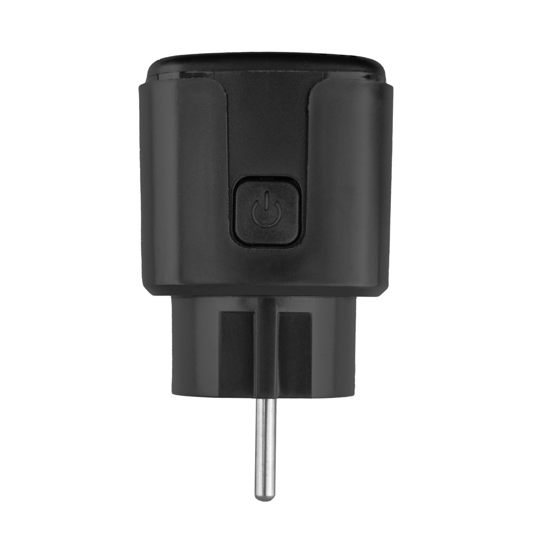 GreenBlue távirányítású WiFi-csatlakozó, Android/iOS/Alexa/Google Home, időzítő, fogyasztásmérő, max. 16 A/3840 W, GB735 B