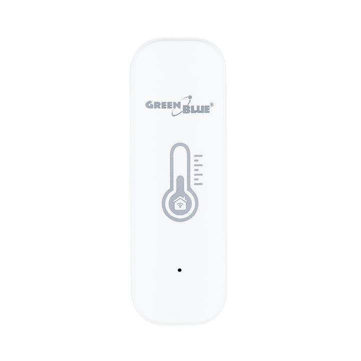 GreenBlue WiFi hőmérséklet- és páratartalom-érzékelő, Android/iOS/Alexa/Google Home, 3,0 V egyenáram, LR03x2, GB737