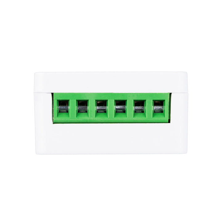 GreenBlue beépíthető WiFi-relé, Android/iOS/Alexa/Google Home, 100–240 V AC, 50/60 Hz, max. 16 A, 150 W-os LED-ekhez, GB739