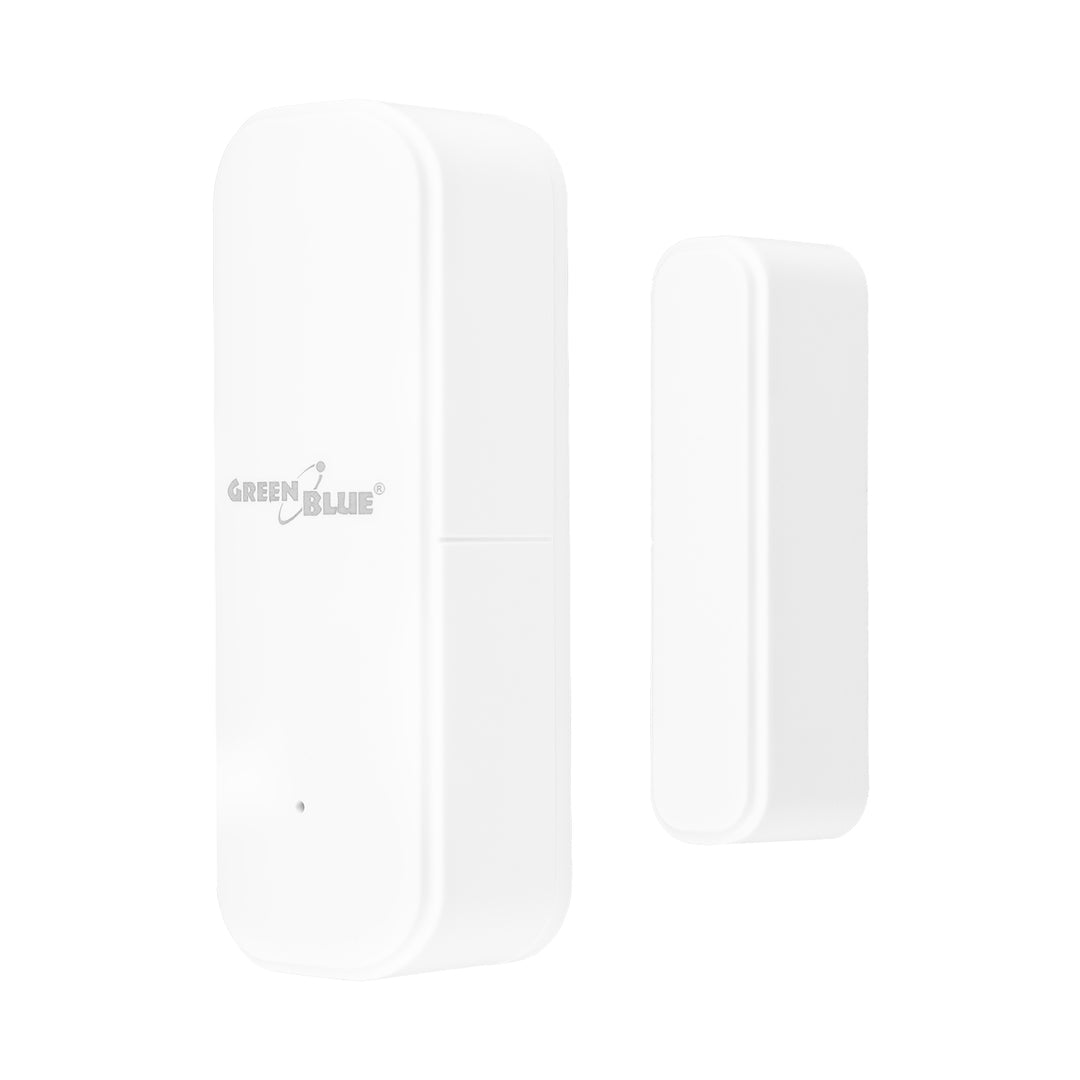 GreenBlue vezeték nélküli kontaktus / WiFi nyitásérzékelő, Android/iOS, ajtókhoz / ablakokhoz, 3,0 V DC, LR03x2, GB479 W