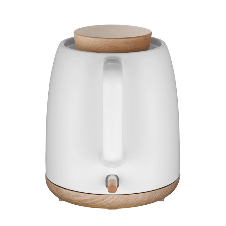 Concept kerámia elektromos vízforraló, 1 literes űrtartalom, 1200 W, fehér, Strix csatlakozó, vízkőmentesítő szűrő, forgó talp, RK0085