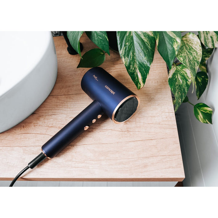 Concept ProfiCare hajszárító, BLDC motor, mágneses tartozékok, olajterápiás funkció, gyermekmód, hideg mód funkció, VV8100