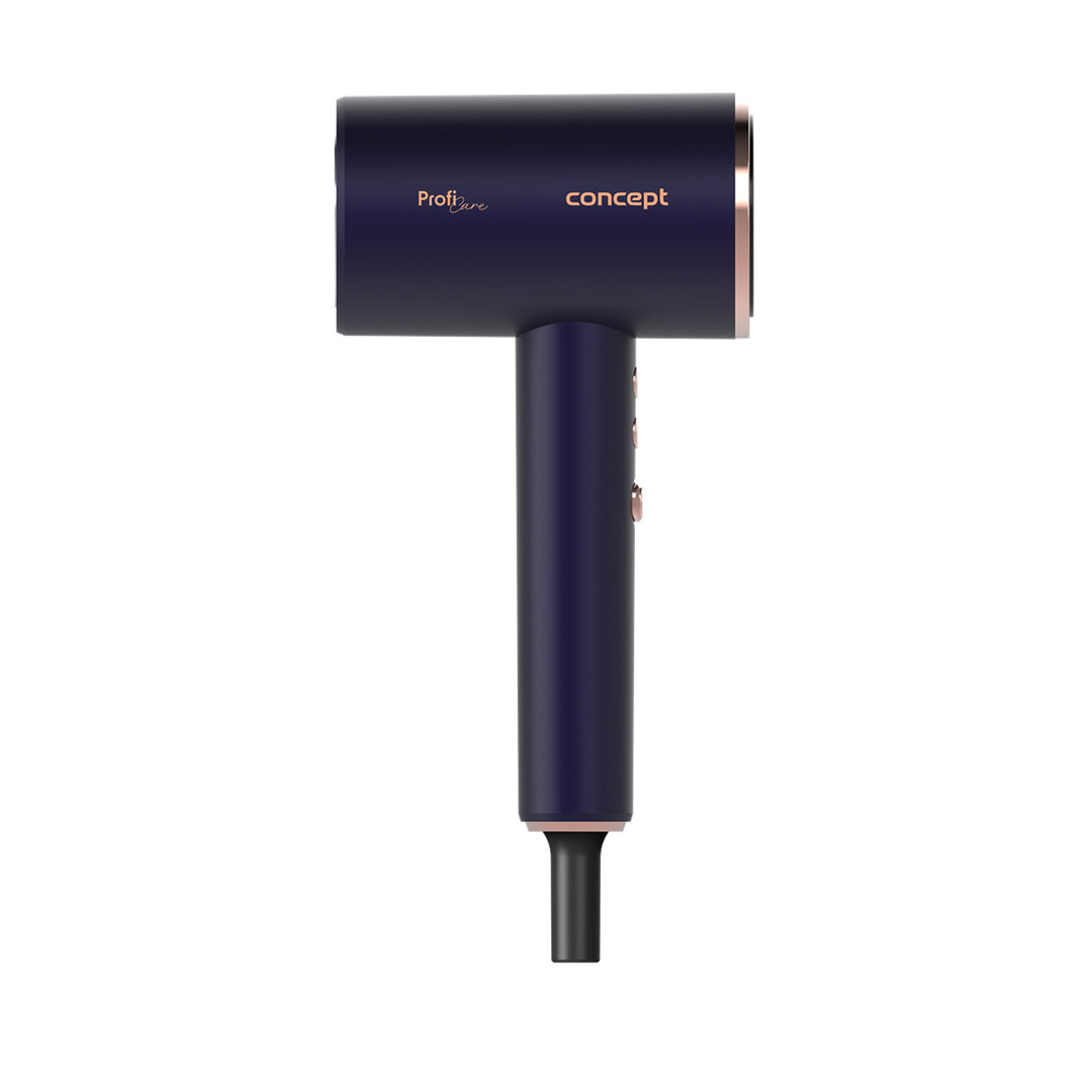 Concept ProfiCare hajszárító, BLDC motor, mágneses tartozékok, olajterápiás funkció, gyermekmód, hideg mód funkció, VV8100
