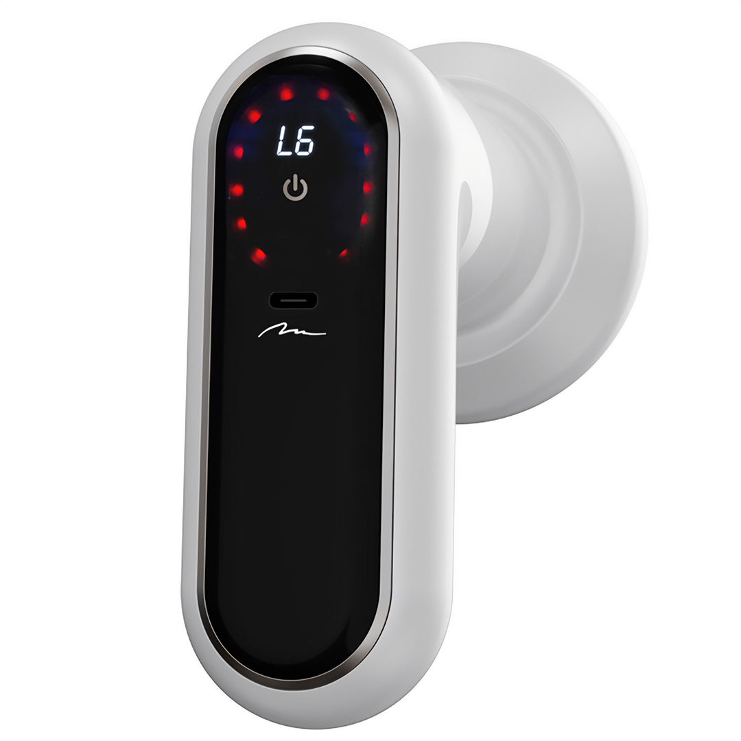 Cellulitisz elleni masszírozó, MEDIA-TECH, masszázspisztoly, 5 masszírozófej, 6 sebességfokozat, MT6536