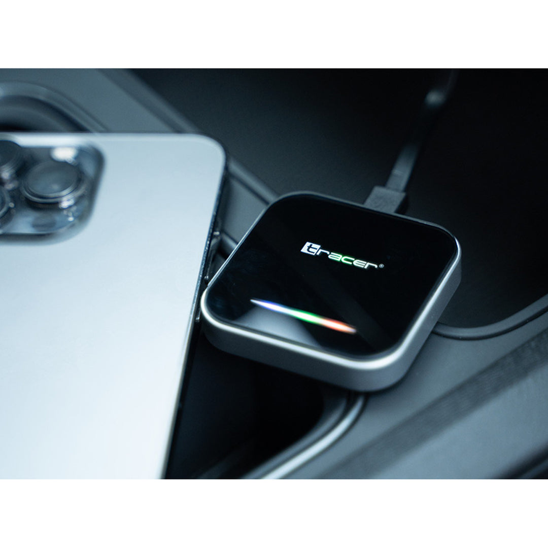 Tracer vezeték nélküli CarPlay és Android Auto adapter, WiFi, Bluetooth 5.0, CarLink PRO