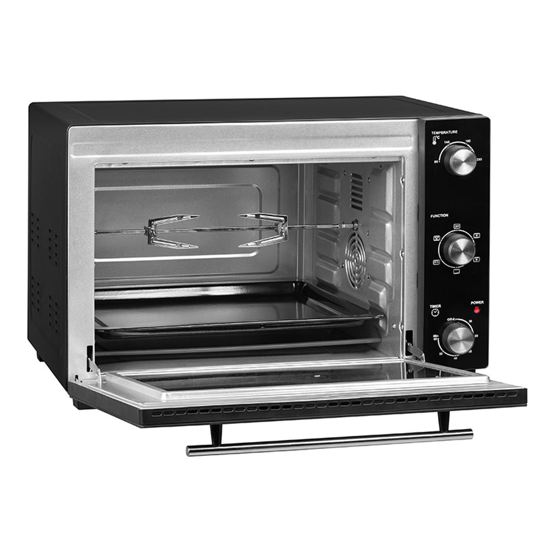 Lafe elektromos sütő, 48 l űrtartalom, 1800 W teljesítmény, ventilátoros, HeatMaster