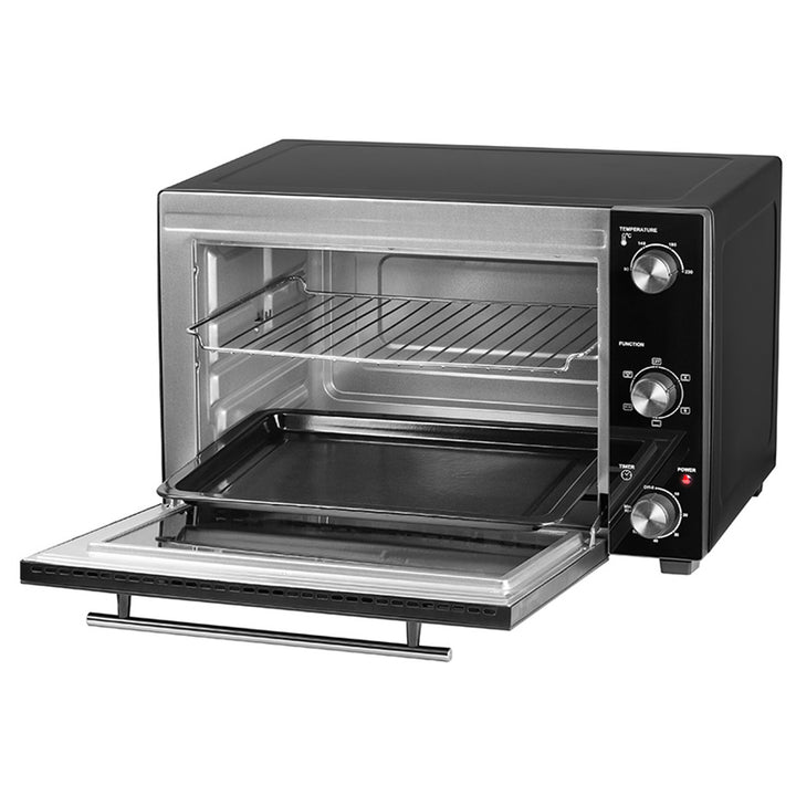 Lafe elektromos sütő, 48 l űrtartalom, 1800 W teljesítmény, ventilátoros, HeatMaster