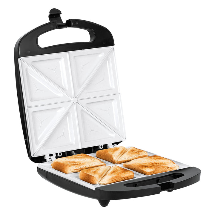 Teesa szendvicssütő, kerámia betétekkel, 4 szendvicshez, maximális teljesítmény 1500 W, TSA3229B