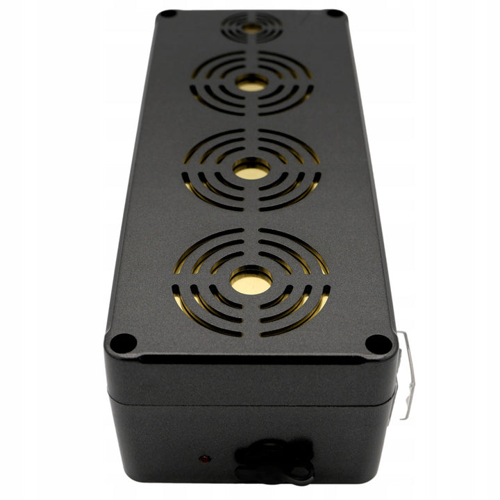 Viano riasztó rágcsálók, nyestek, egerek és patkányok ellen, négy ultrahangos jeladó, 4 Ah-s lítium-ion akkumulátor, King