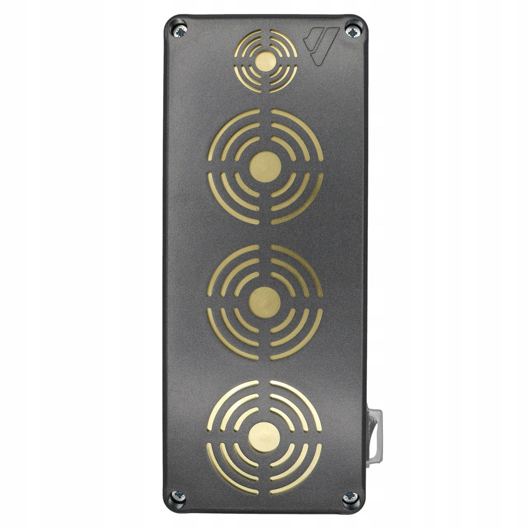 Viano riasztó rágcsálók, nyestek, egerek és patkányok ellen, négy ultrahangos jeladó, 4 Ah-s lítium-ion akkumulátor, King