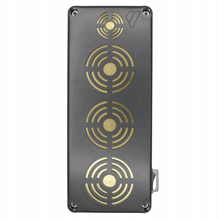 Viano riasztó rágcsálók, nyestek, egerek és patkányok ellen, négy ultrahangos jeladó, 4 Ah-s lítium-ion akkumulátor, King