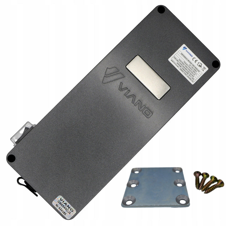 Viano riasztó rágcsálók, nyestek, egerek és patkányok ellen, négy ultrahangos jeladó, 4 Ah-s lítium-ion akkumulátor, King