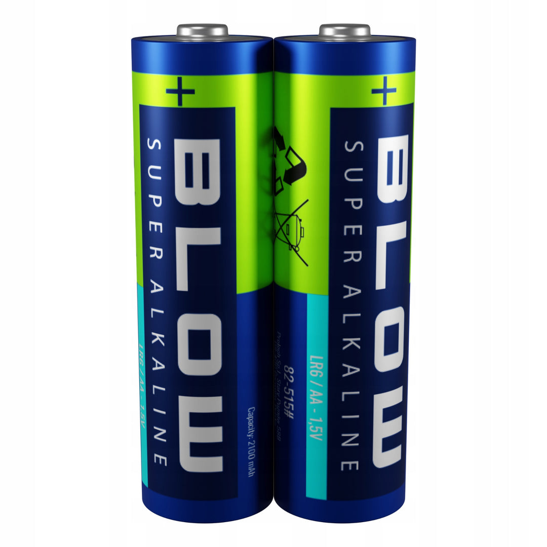 Alkáli AA Blow elemek, LR6, feszültség 1,5 V, 40 darabos készlet