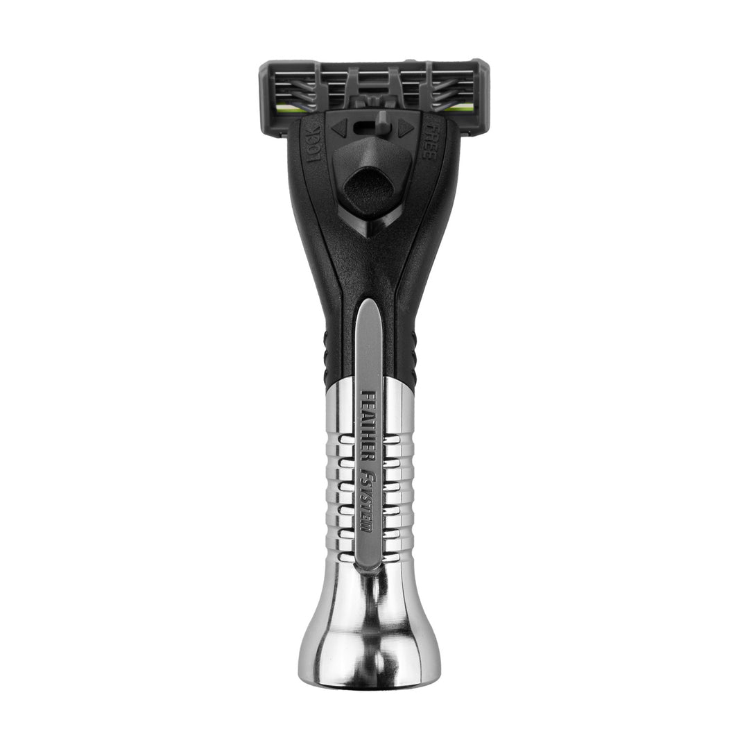 Feather Butler PF-BT cserélhető pengés borotva, 3 patron