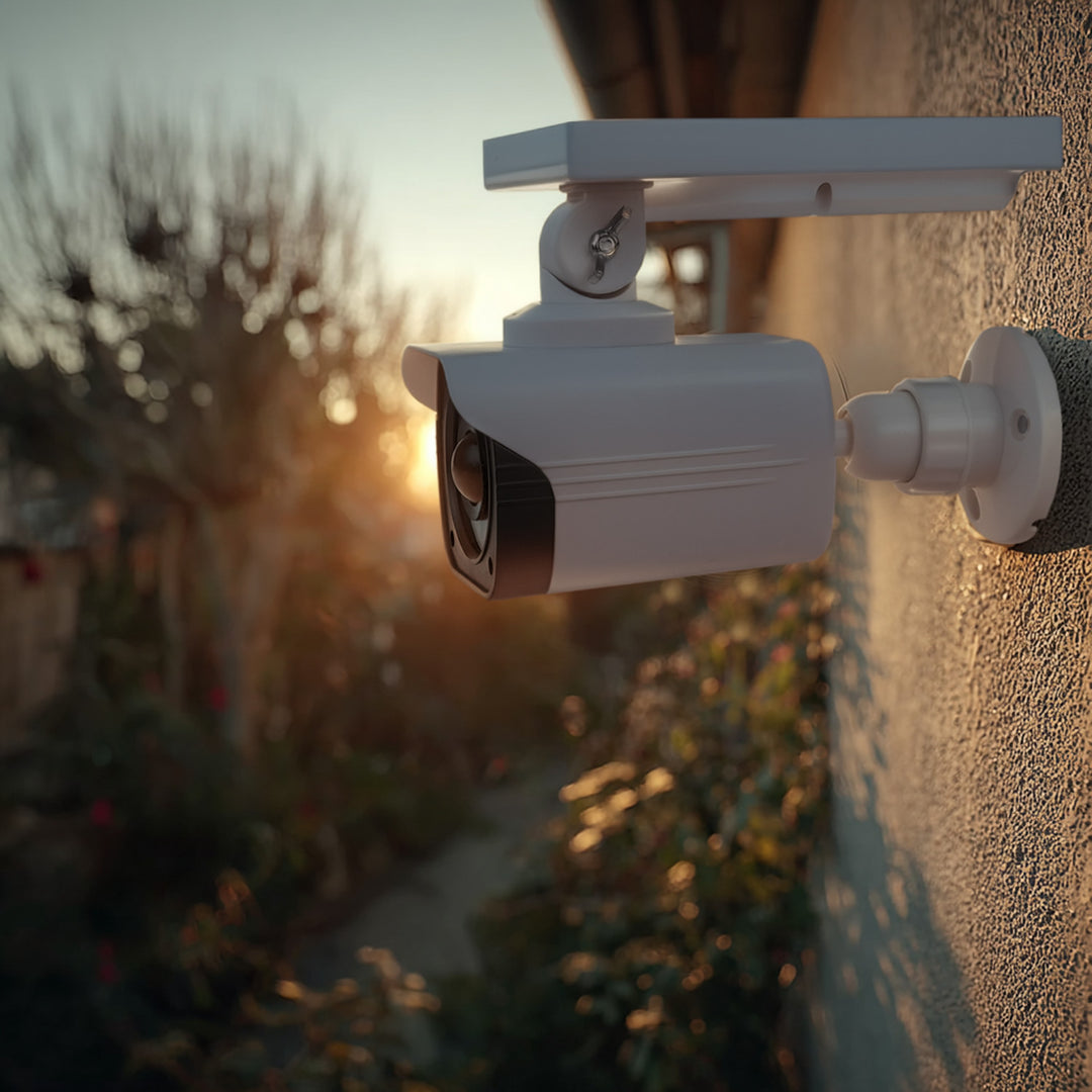 Napelemes kamera-átverés, villogó LED, mozgásérzékelő, LED-es világítás, ingyenes matrica, SOL1800S, 4 darab