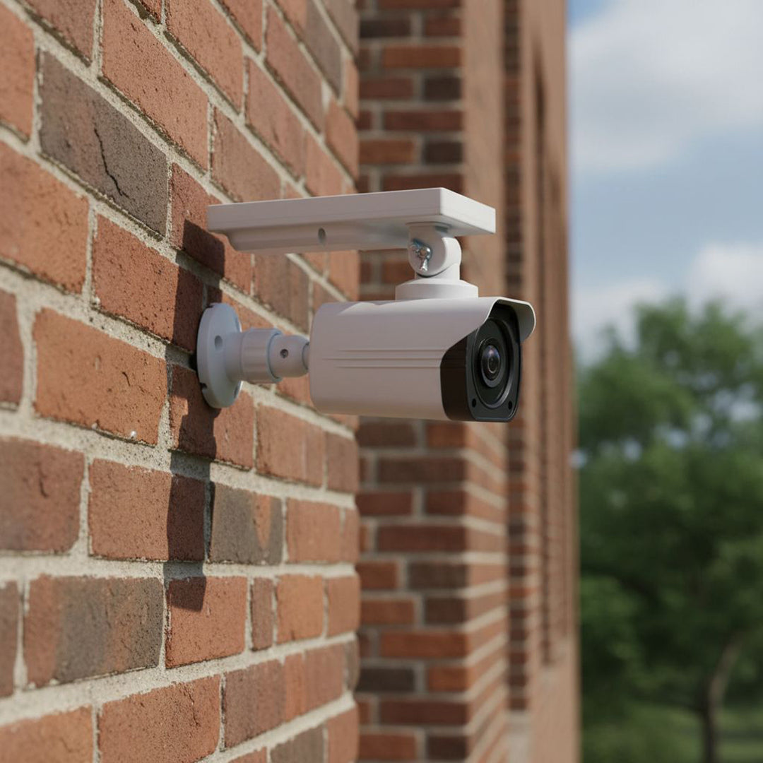 Napelemes kamera-átverés, villogó LED, mozgásérzékelő, LED-es világítás, ingyenes matrica, SOL1800S, 4 darab