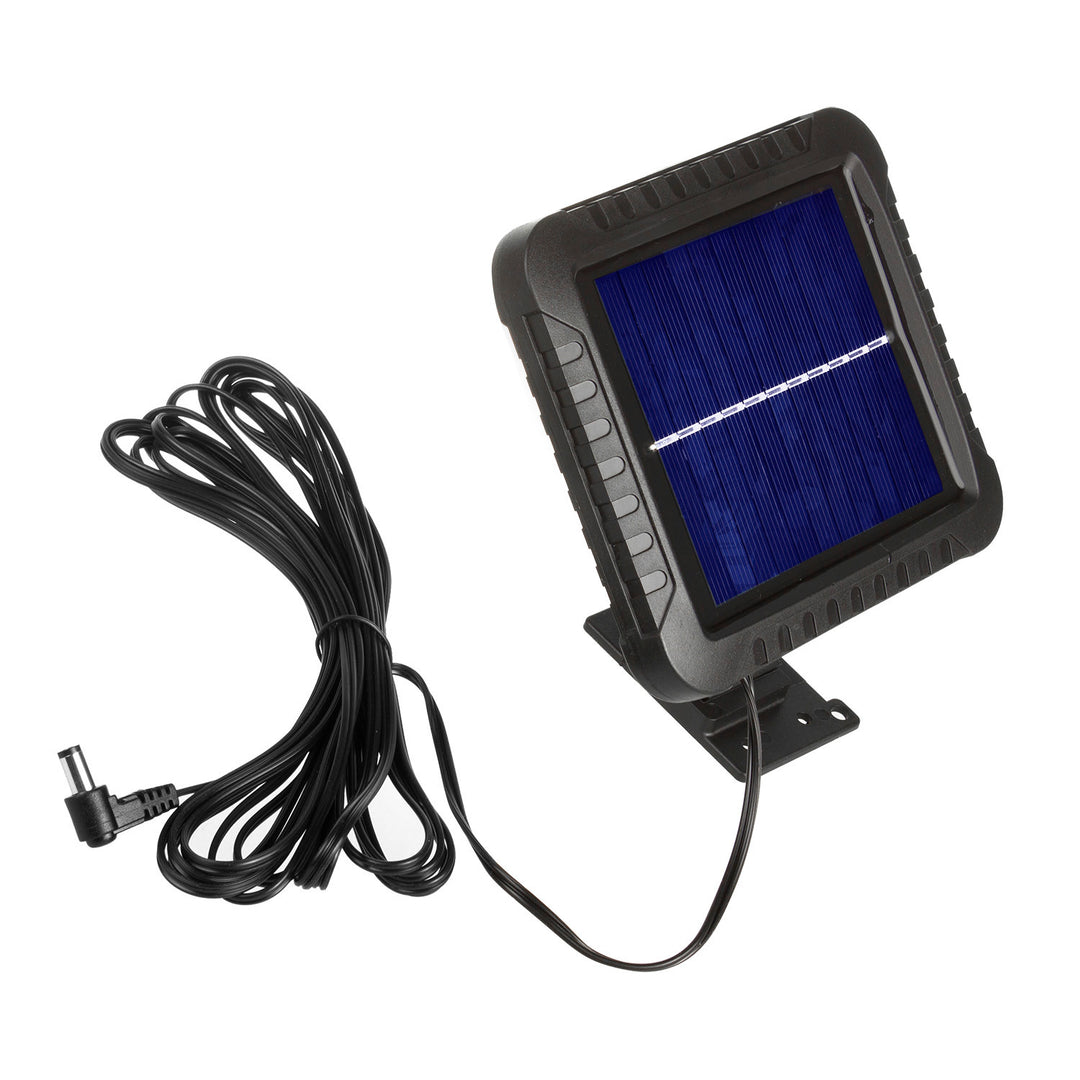 Napelemes LED-es reflektor Maclean mozgásérzékelővel, IP44, 5 W, 400 lm, 6000 K, 1300 mAh lítium akkumulátor, 5,5 V DC MCE438, 4 darab
