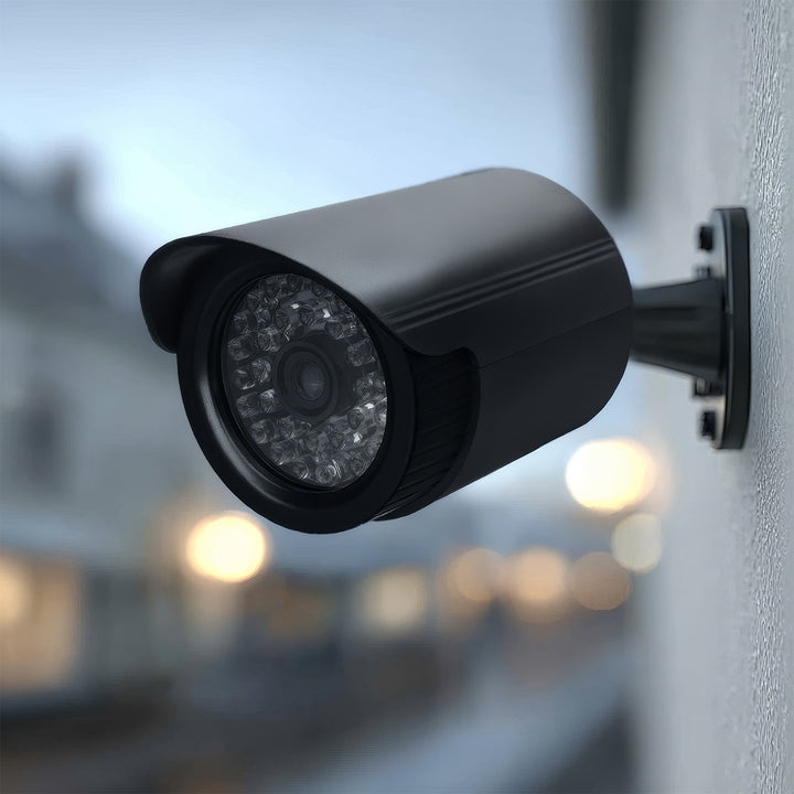 Két darab álkamera, IR LED-ek, fekete, 2xAA tápegység (mellékelve), ABS, IR1800 BT
