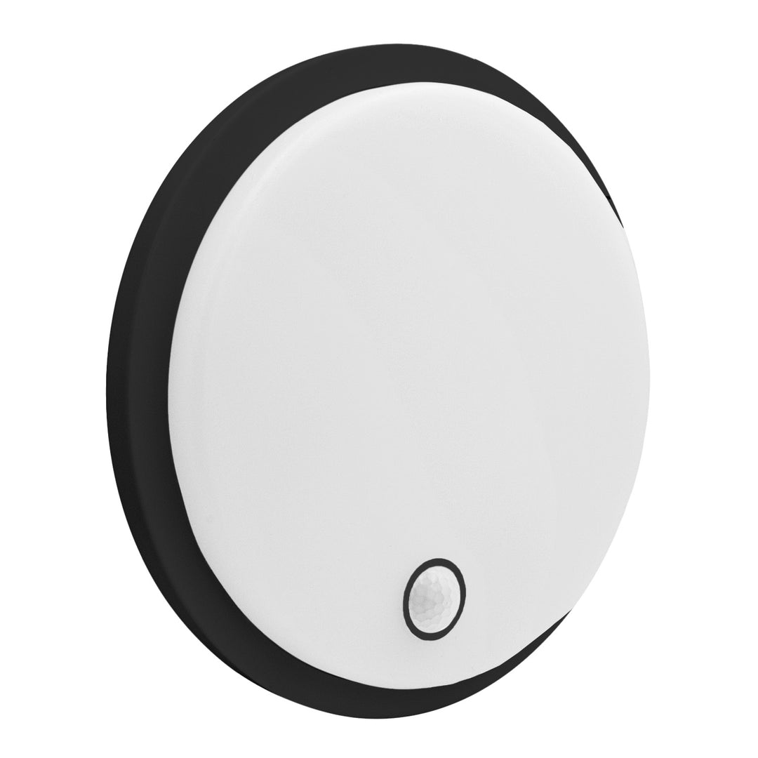 Maclean mozgásérzékelős LED-lámpa, PIR-érzékelő, fekete, 10 W/15 W/18 W, IP65, szín hőmérséklet-beállítás: 3000/4000/6000 K, MCE535 B