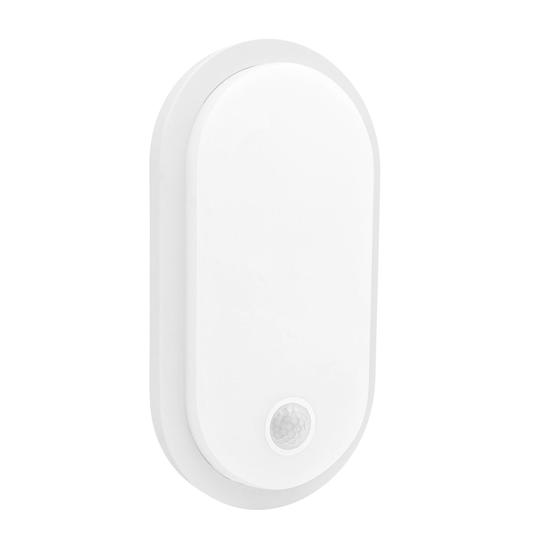 Maclean mozgásérzékelős LED-lámpa, PIR-érzékelő, fehér, 10 W/15 W/18 W, IP65, színváltási lehetőség: 3000/4000/6000 K, MCE534 W