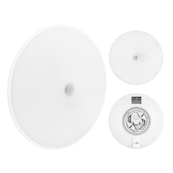Maclean PIR-érzékelős LED-lámpa, mennyezeti, 15 W, 1300 lm, IP54, 220–240 V~ 50/60 Hz, MCE537