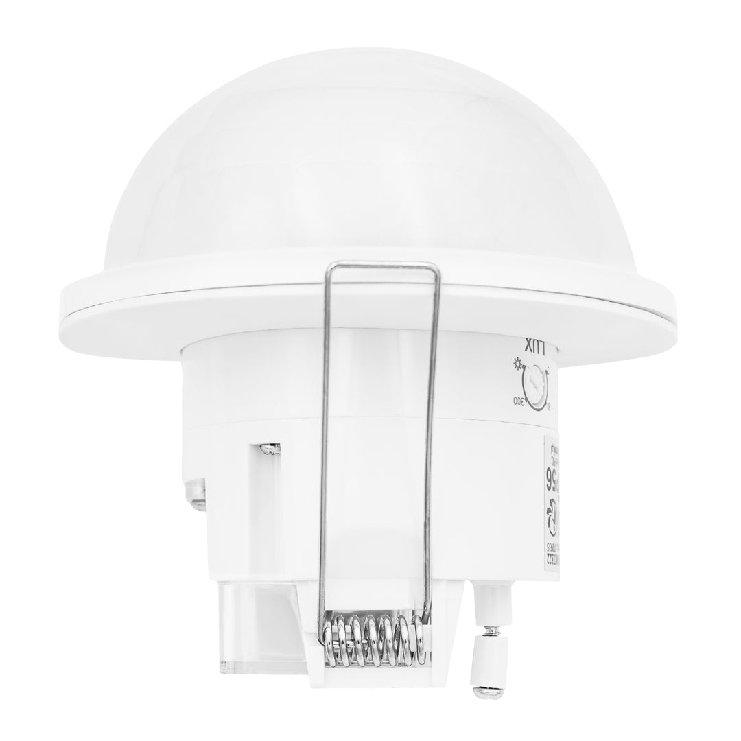 Maclean PIR jelenlétérzékelő, beépíthető, hatótávolság 10x40 m, 1000 W/2000 W, 220–240 V AC, 50/60 Hz, IP54, MCE822