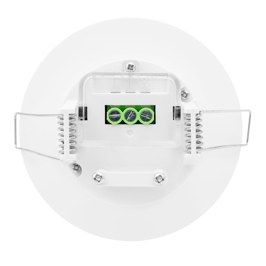 Maclean PIR jelenlétérzékelő, beépíthető, hatótávolság 10x40 m, 1000 W/2000 W, 220–240 V AC, 50/60 Hz, IP54, MCE822