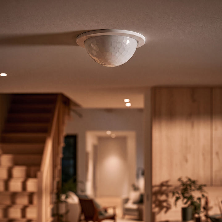 Maclean PIR jelenlétérzékelő, beépíthető, hatótávolság 10x40 m, 1000 W/2000 W, 220–240 V AC, 50/60 Hz, IP54, MCE822