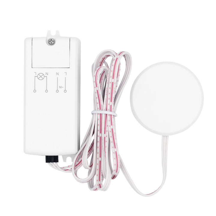 Maclean beépíthető érintőkapcsoló, <40 mm, 110–240 V AC, max. terhelés 600 W LED-hez, MCE824
